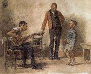 Thomas Eakins The Dance Curriculum oil painting on canvas